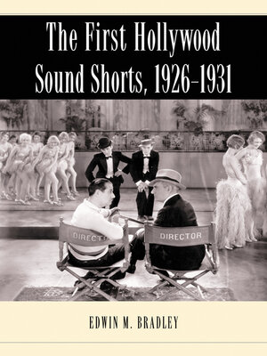 cover image of The First Hollywood Sound Shorts, 1926-1931